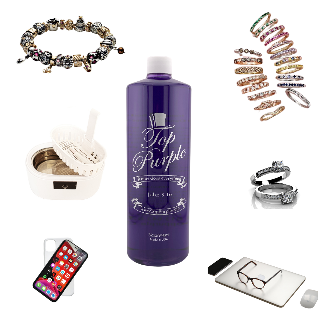 Top Purple - Jewelry Cleaner and More - 32 oz. Bottle